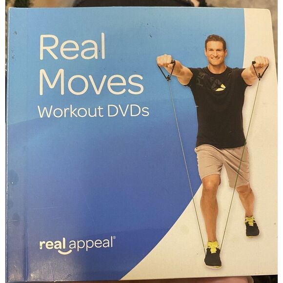 REAL MOVES WORKOUT DVDs  2015 (Real Appeal) - Picture 1 of 9